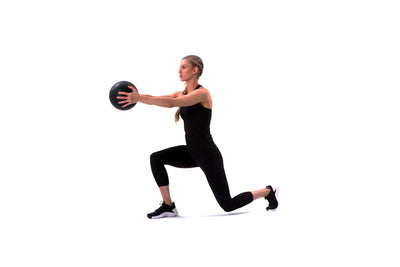 Weighted Rotation Lunge
